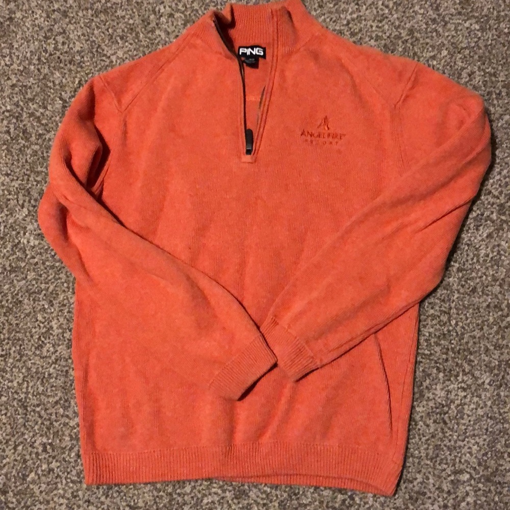 Ping zip sweater